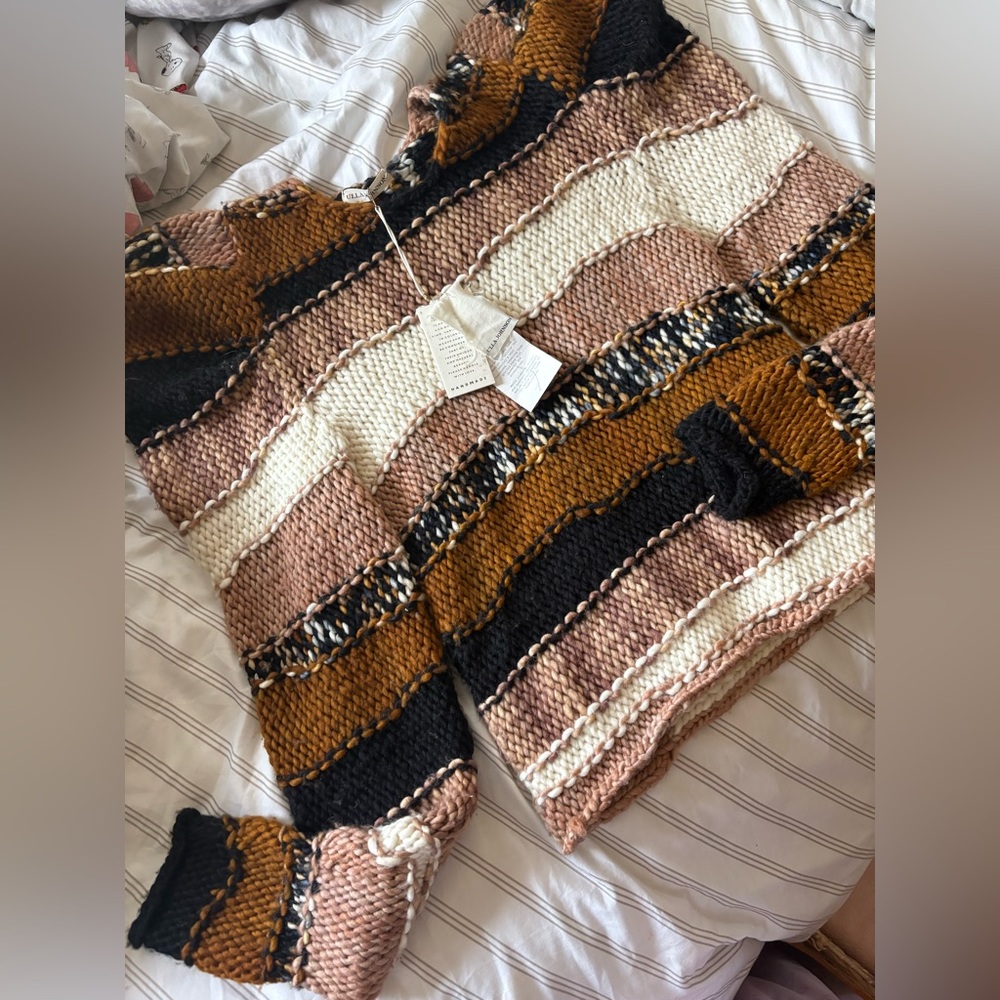 ULLA JOHNSON STRIPED MERINO SWEATER - RARE RUNWAY! - Picture 12 of 12